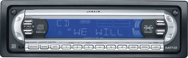 Sony CDX-F5505X Image 1