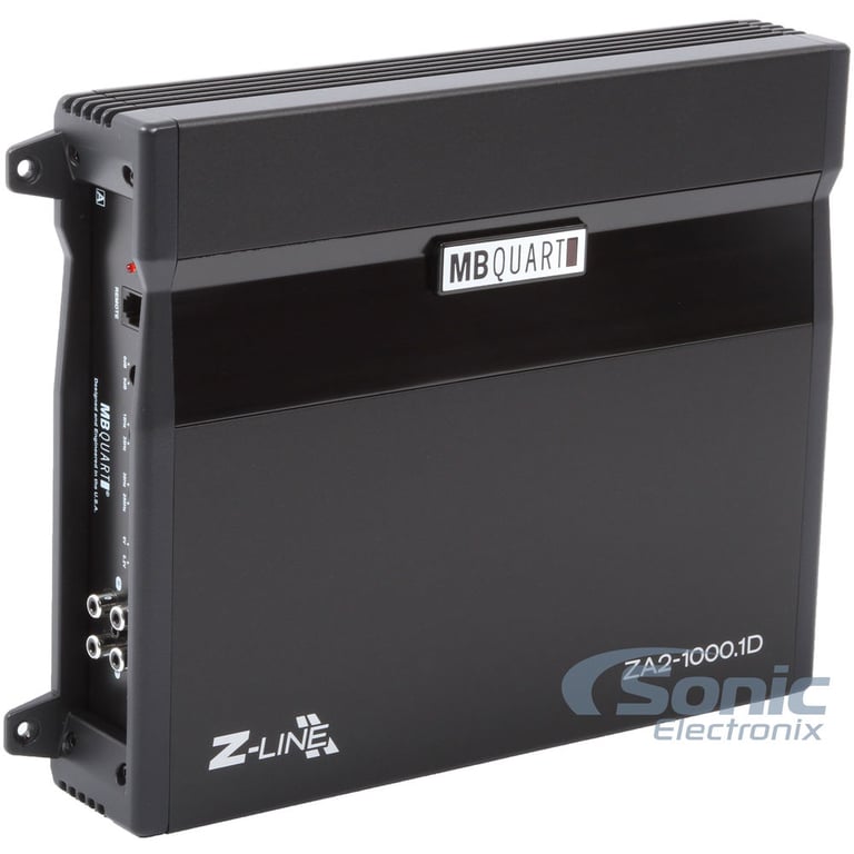 MB Quart ZA2-1000.1D w/ Universal Bluetooth Receiver Image 10