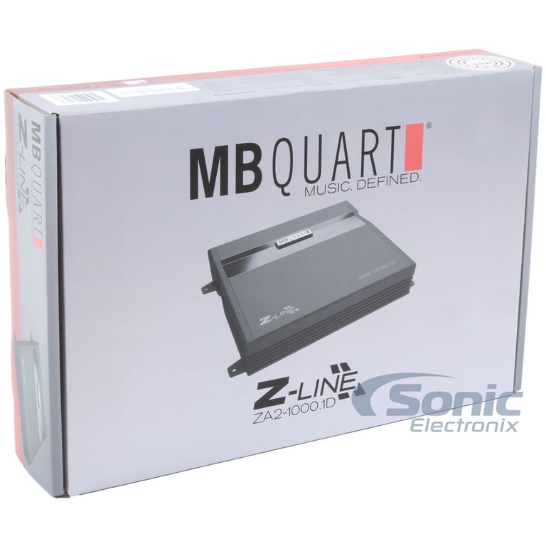 MB Quart ZA2-1000.1D w/ Universal Bluetooth Controller Knob Image 18