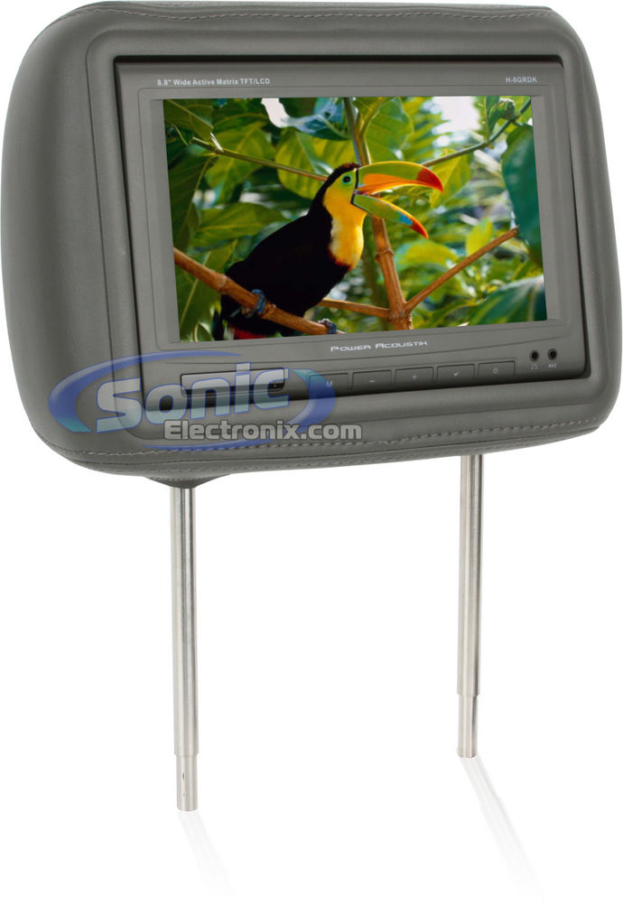 Pair Package: Power Acoustik H-8GRDK (Dark Gray) Image 2