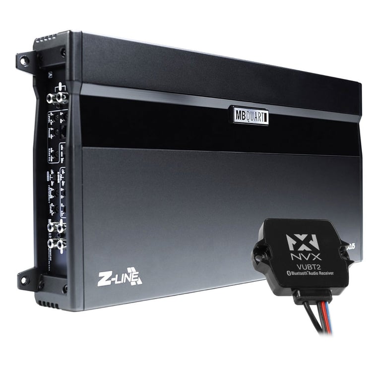 MB Quart ZA2-1500.5 w/ Universal Bluetooth Receiver Image 1
