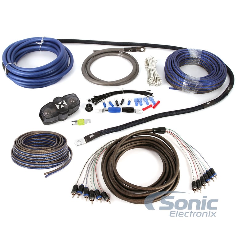 MB Quart ZA2-1500.5 w/ Complete 100% OFC 5-Channel Amp Kit Image 70