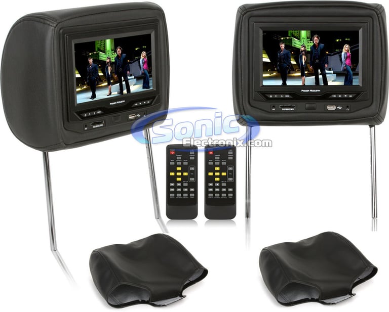 Pair Package: Power Acoustik HDVD-73BK (Black) Image 1
