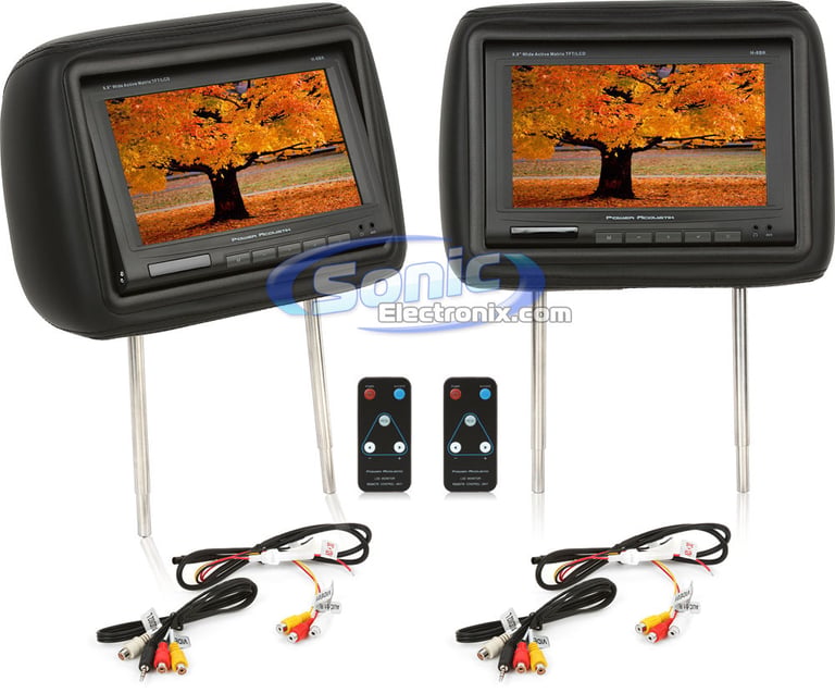 Pair Package: Power Acoustik H-8BK (Black) Image 1