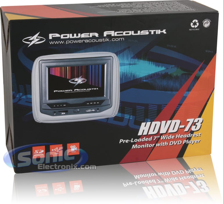 Pair Package: Power Acoustik HDVD-73BK (Black) Image 12