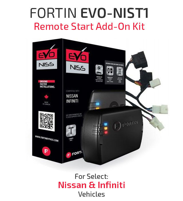 Remote Start System For 2007-up Nissan and Infiniti (Fortin EVO-NIST1) Image 1