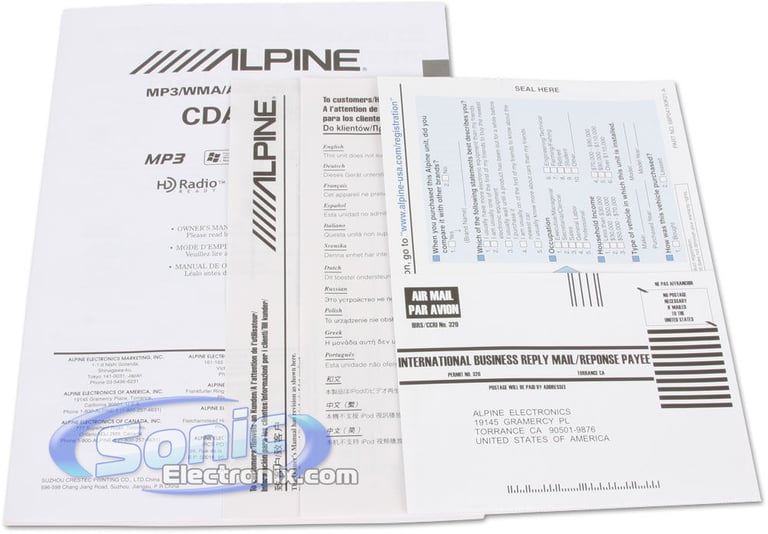 Alpine CDA-9887 Image 9