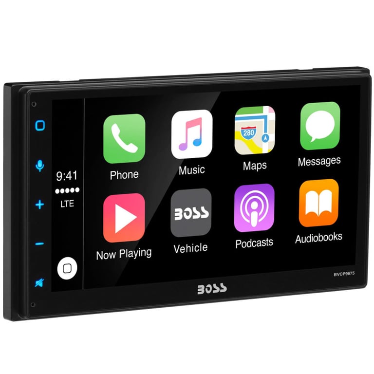 Boss BVCP9675 Mech-less Apple CarPlay Car Stereo Image 1