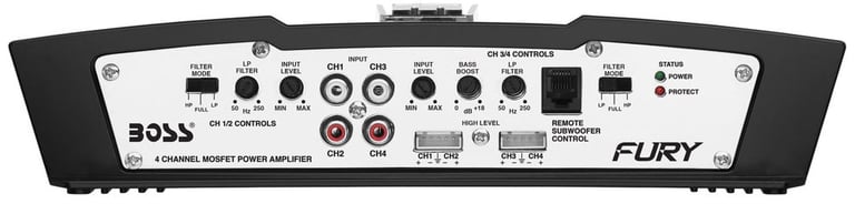 Boss CF4300 4-Channel Amplifier Image 6