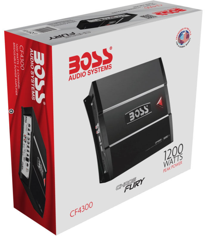 Boss CF4300 4-Channel Amplifier Image 7