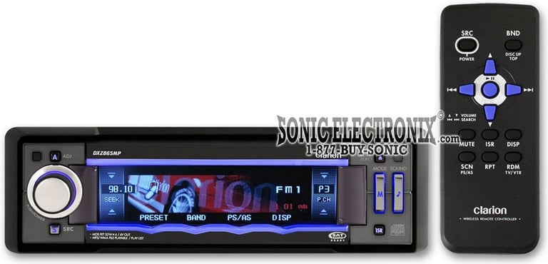 Clarion DXZ865MP Image 1