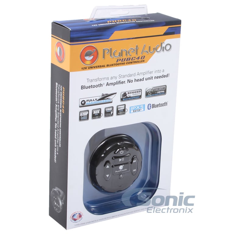 Planet Audio Bluetooth Controller PUBC40 Image 6