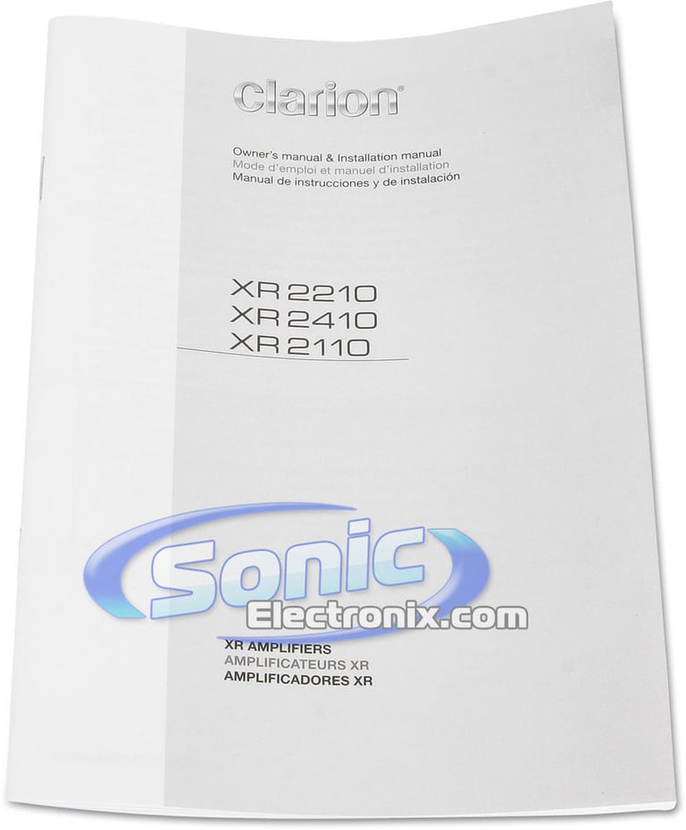 Clarion XR2110 Image 6