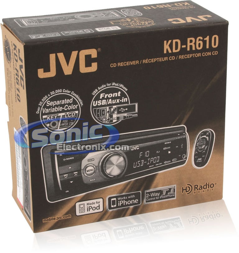 JVC KD-R610 Image 8