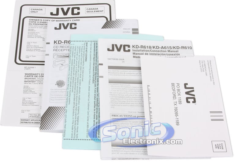 JVC KD-R610 Image 7