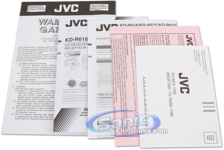 JVC Arsenal KD-A615 Image 8