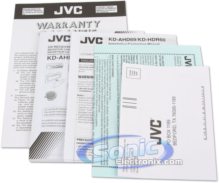 JVC KD-HDR60 R/B Image 7