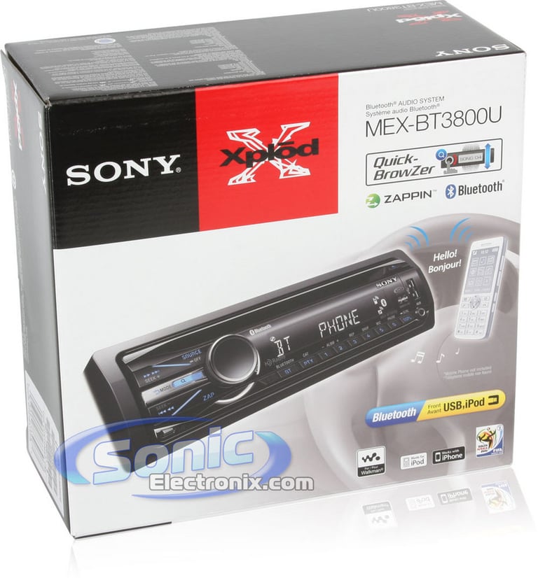 Sony MEX-BT3800U Open Box Image 8