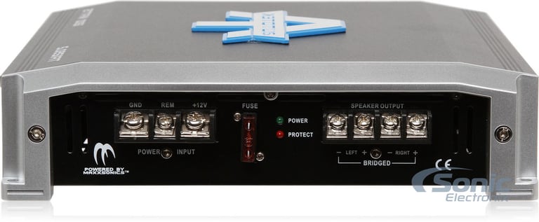 Autotek TA1250.2  2-Channel Amplifier with 8 Gauge Amp Kit Image 5