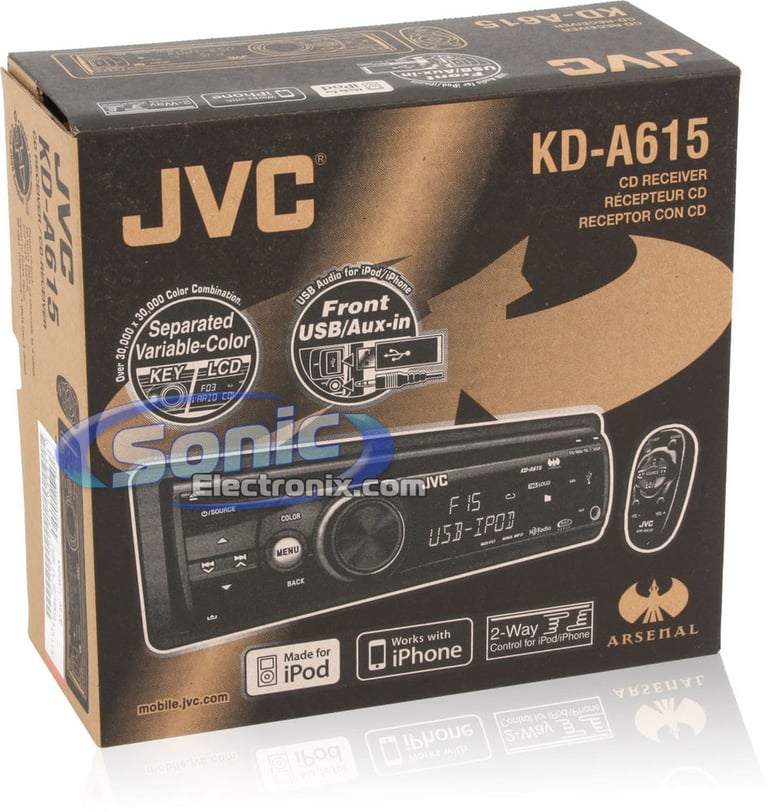 JVC Arsenal KD-A615 Image 9