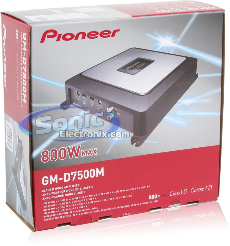 Pioneer GM-D7500M Image 6