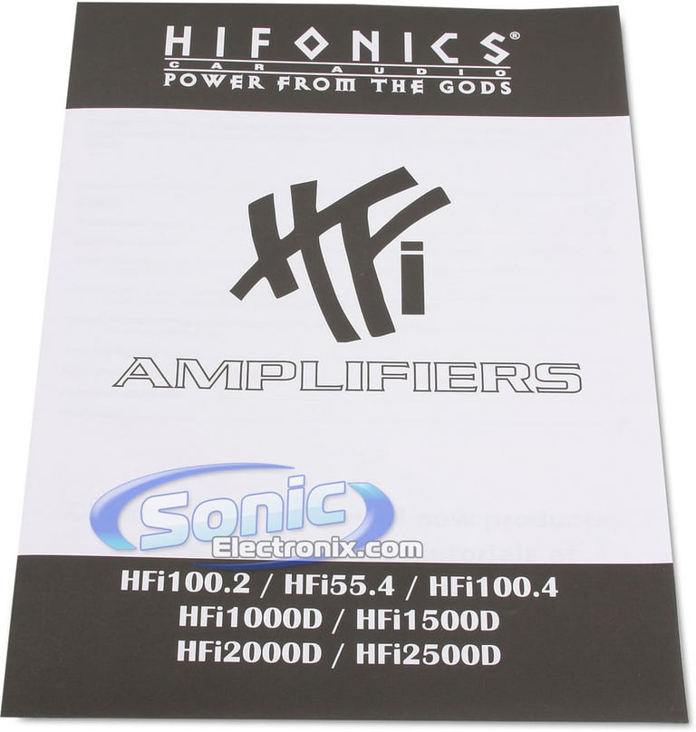 Hifonics HFi55.4 Image 5