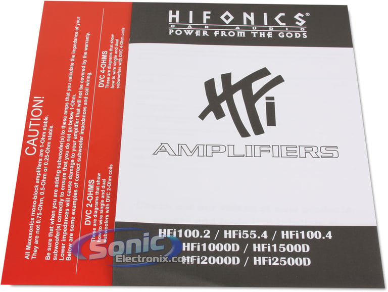 Hifonics HFi1000D Image 7