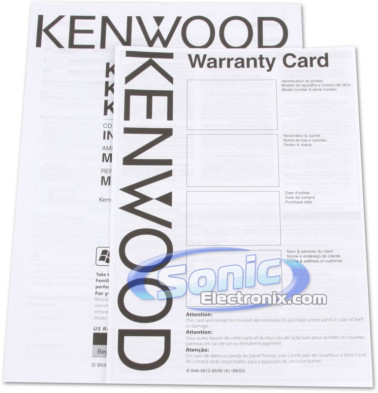 Kenwood KDC-MP145 Image 5