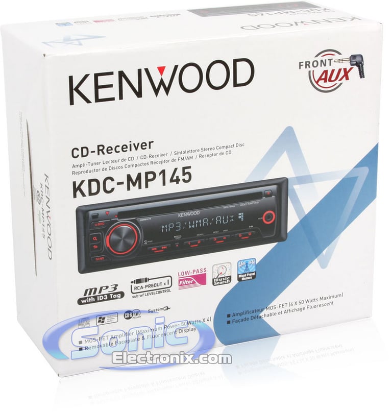 Kenwood KDC-MP145 Image 6