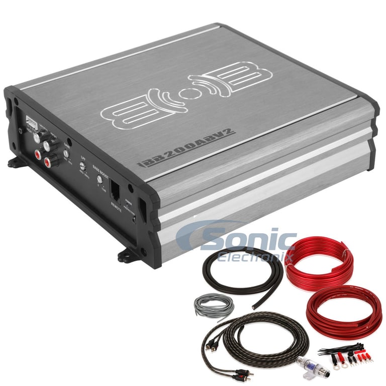 Belva BB200ABv2 with Belva 8 Gauge Amp Kit Image 1