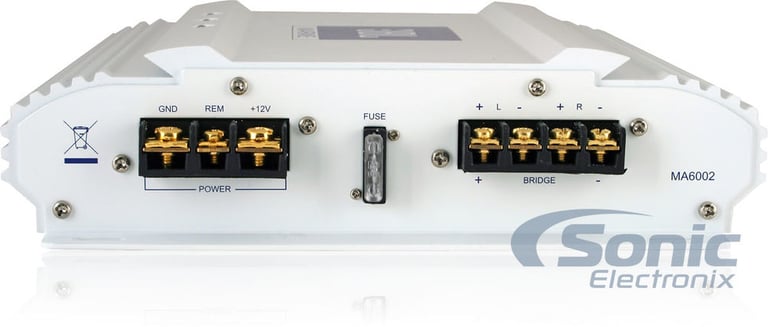 JBL Marine MA6002 + Clarion CMG2512W Package Image 10