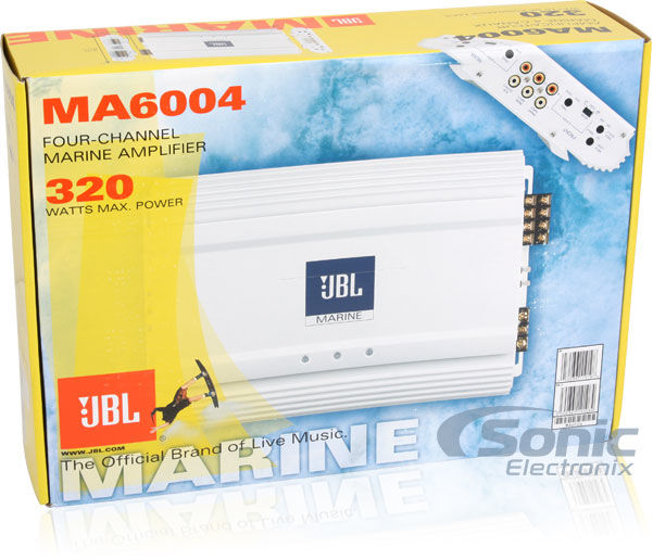 JBL Marine MA6004 Amplifier + 4 Polk Audio DB652 Speakers Kit Image 16