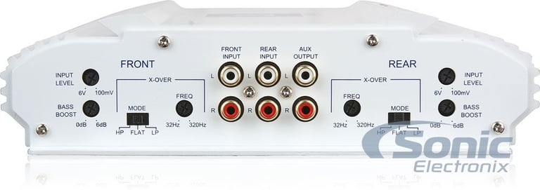 JBL Marine MA6004 Amplifier + 4 Sony XS-MP1611 Speakers Kit Image 10