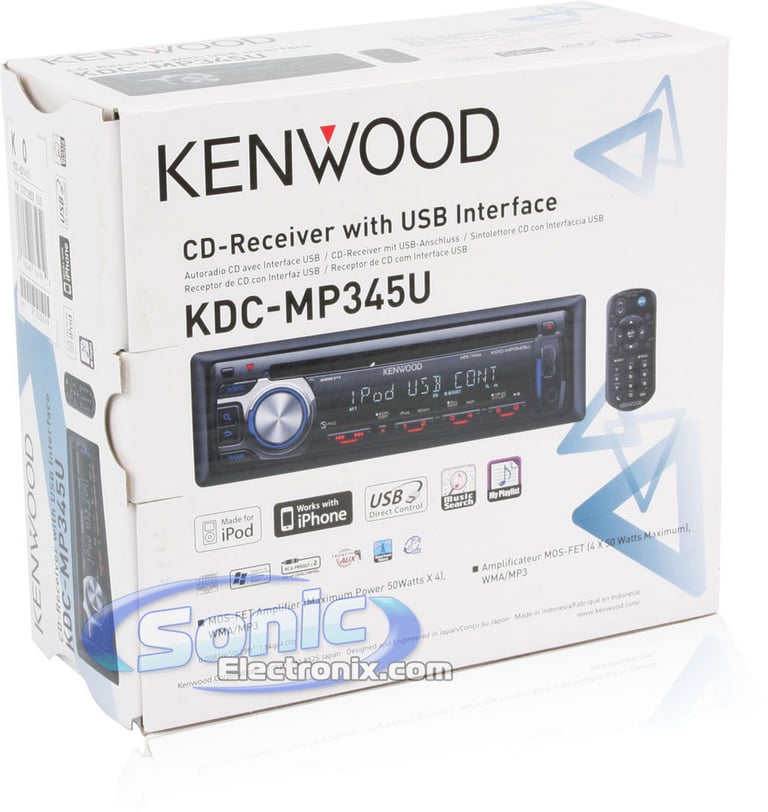 Kenwood KDC-MP345U Image 9