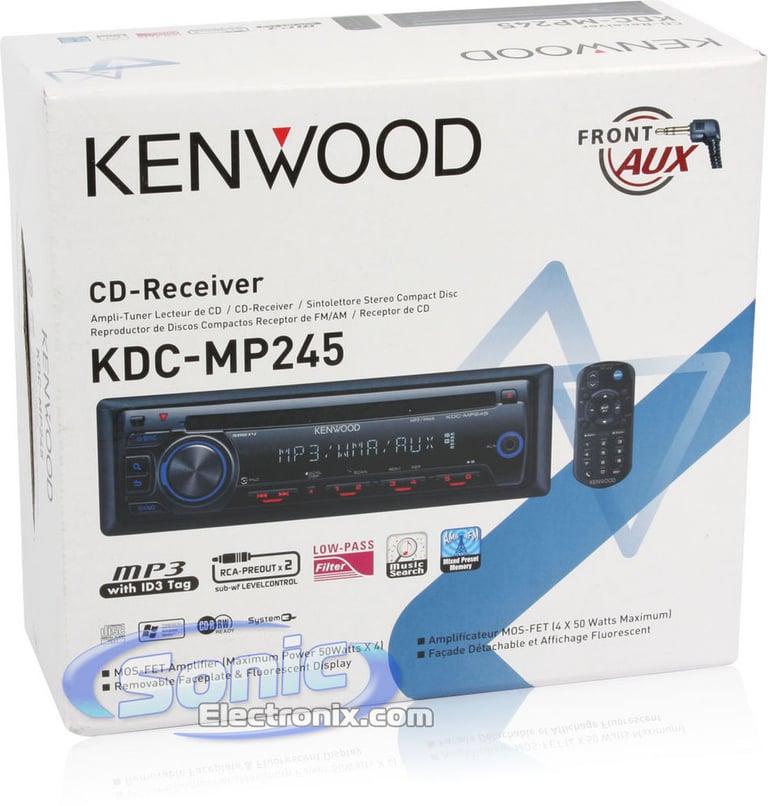 Kenwood KDC-MP245 Image 9