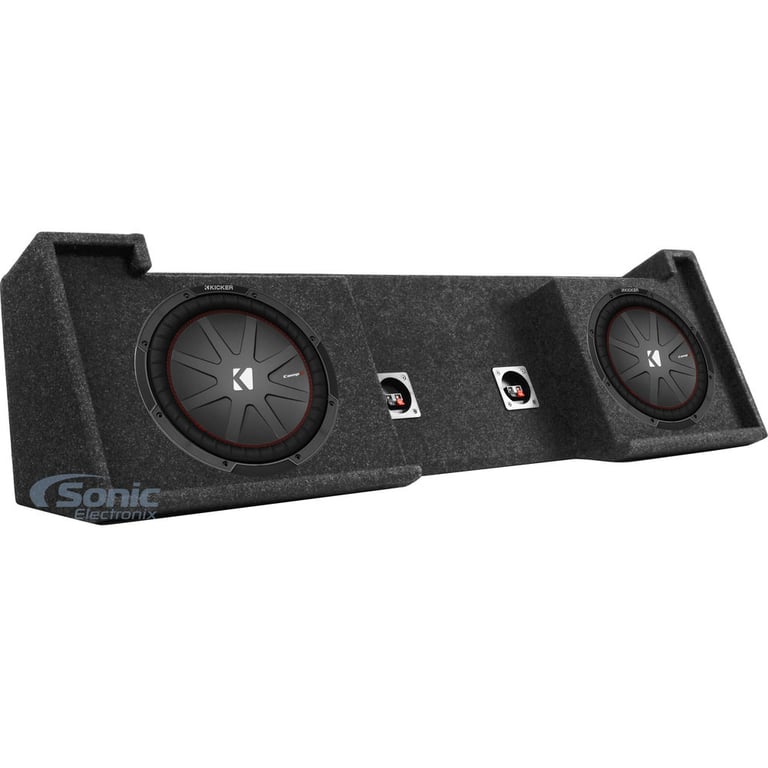 Fits 1988-98 Chevy Silverado/GMC Sierra Dual Loaded Subwoofer Box (2) CWR124 Image 1