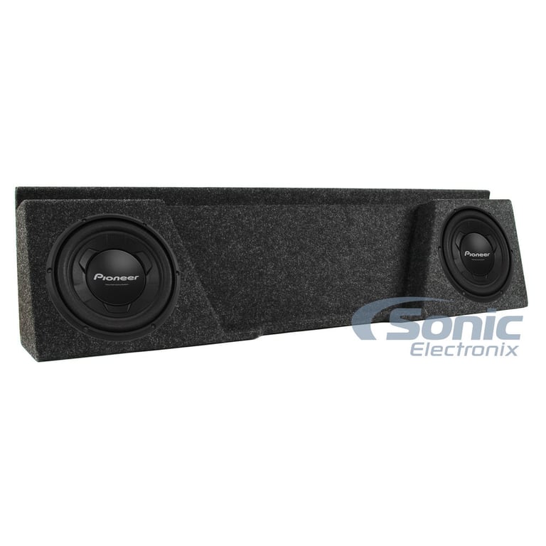 Fits 2007-13 Chevy Silverado/GMC Sierra Dual Loaded Subwoofer Box (2) TS-W106M Image 1