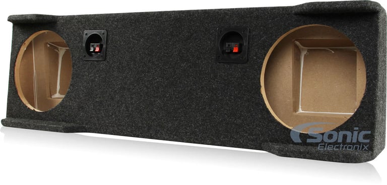 Fits 2003-07 Chevy Silverado/GMC Sierra Dual Loaded Subwoofer Box (2) TS-W106M Image 7