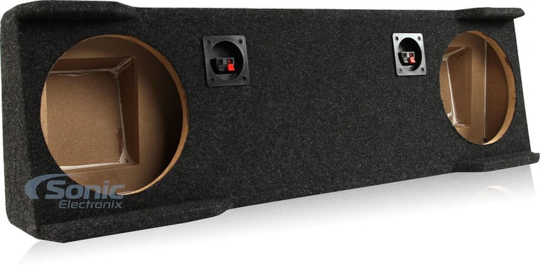Fits 2003-07 Chevy Silverado/GMC Sierra Dual Loaded Subwoofer Box (2) TS-W106M Image 9