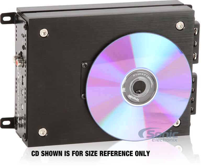 Massive Audio N2 Ultra-Compact Class-D Monoblock Amplifier w/ 4 AWG OFC Amp Kit Image 3