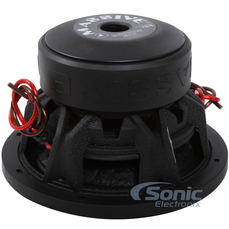 Massive Audio TOROX104 10" Subwoofer + Sealed Enclosure Image 7