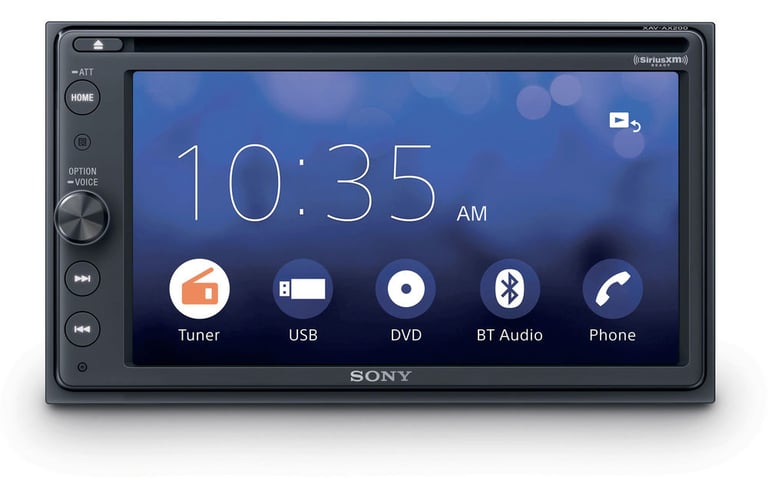 Sony XAV-AX200SXM (XAV-AX200 + SiriusXM Tuner) Image 1