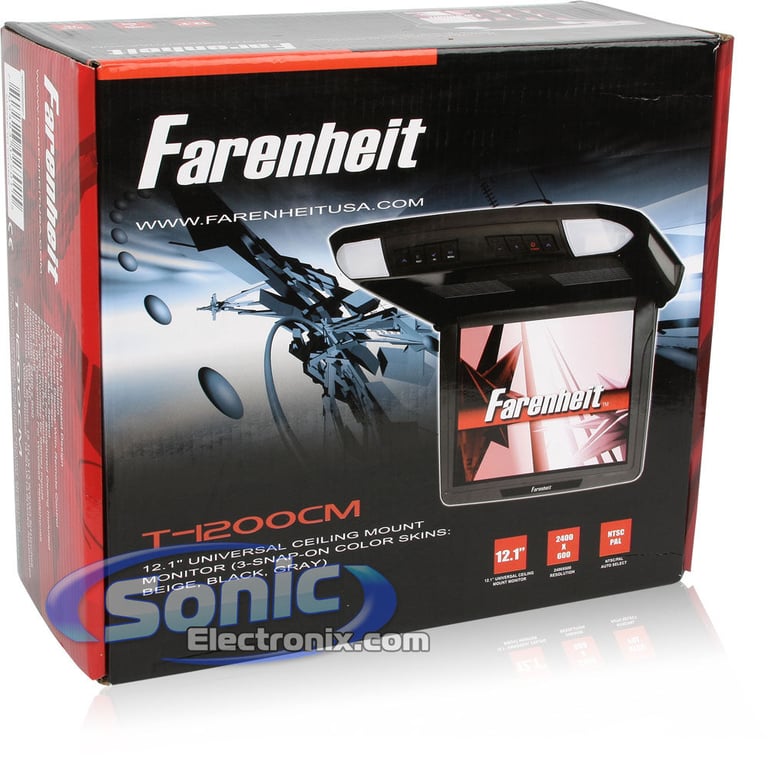 Farenheit T-1200CM (Black/Gray/Beige Skins Included) Image 13