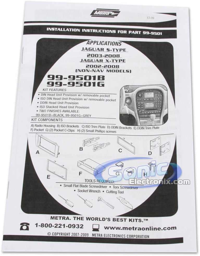 Metra 99-9501G Dash Kit Image 2