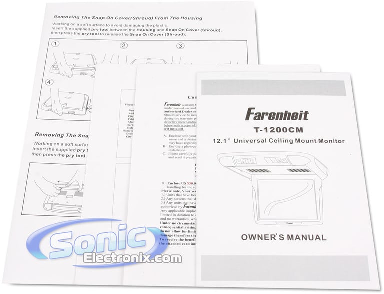 Farenheit T-1200CM (Black/Gray/Beige Skins Included) Image 12