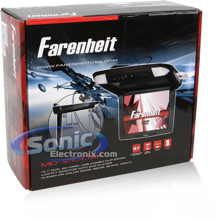 Farenheit MD-1210CMX (Black/Gray/Beige Skins Included) Image 16