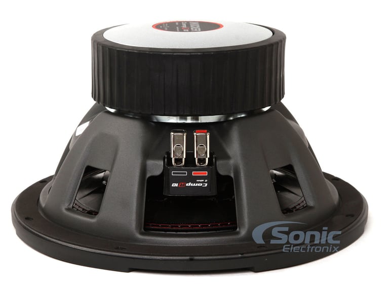 Kicker CompR CWR102 + JBL GX-A602 Bass Package Image 5