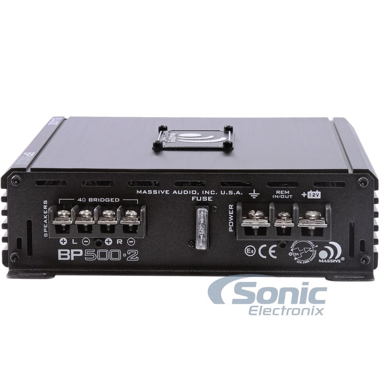 Massive Audio BP500.2 (Open Box, Great) Image 4