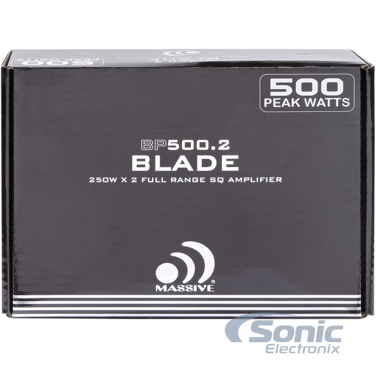Massive Audio BP500.2 (Open Box, Great) Image 5