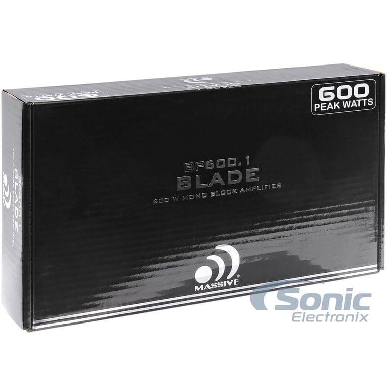 Massive Audio BP600.1 Open Box (Complete) Image 5